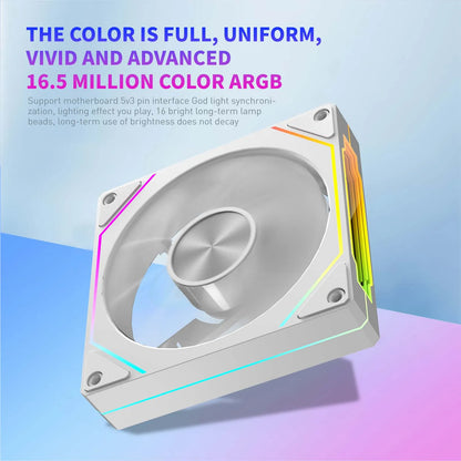 UPSIREN UF-2 PRISM 5 PRO 12CM ARGB PC Case Fan