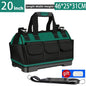 Upgrade 23inch Heighten large capacity Tool Bag Thickened 1680D Oxford Waterproofed Wear-Resistant Electrician Storage Toolkit