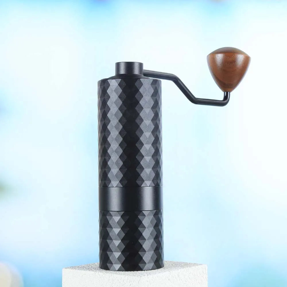 HAVMORE Upgrade Manuelle Kaffeemühle CNC Professionelle Edelstahl Diamant Einstellbare Manuelle Kaffeebohnenmühle