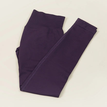 VEQKING Scrunch Butt Women Yoga Pants Seamless Sports Leggings Low Waist Gym Fitness Tights Quick Drying Fall Warm Workout Pants