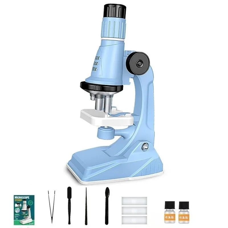 Kids Pocket Microscope Kit 200x–1200x | STEM Science Toy