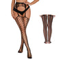 Plus Size Silk Fishnet Over Knee Socks 3XXL
