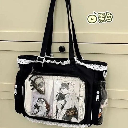 Ballet Girl Japanese Itabag Shoulder Crossbody Handbag