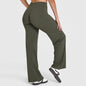 Oner Active Flared Leggings Leggings mit geradem Bein Damen Wide-Leg Pants Yoga Atmungsaktive Fitnesskleidung Vielseitige Freizeithose