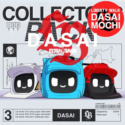Authentic Spot Dasai 3 Mochi Car Robot Car Mood Universal Modified Jdm Interior Voice Smart Ornaments Toy Holiday Gift Low Price