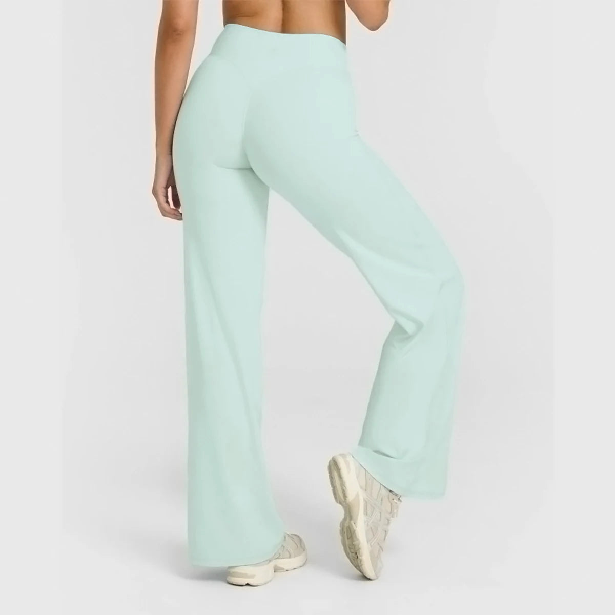Oner Active Flared Leggings Leggings mit geradem Bein Damen Wide-Leg Pants Yoga Atmungsaktive Fitnesskleidung Vielseitige Freizeithose
