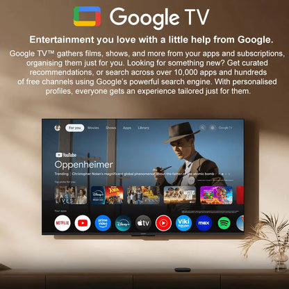 Xiaomi Mi TV Box S 3rd / 2nd Gen, Android Smart TV Box Media Player 4K UHD Google TV Dolby Vision HDR10+ Google Assistant BT5.2