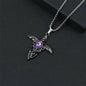 European And American Fashion Personality Retro Gothic Cross Necklace For Men And Women Street Hip-Hop Trendsetters Versatile Pe