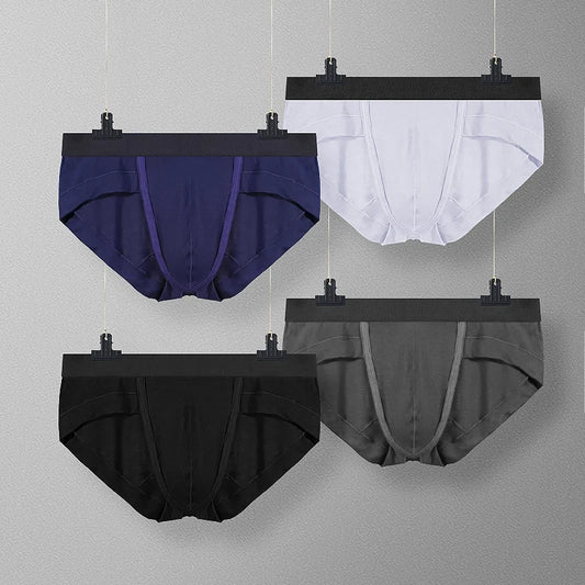 Men's Breathable Low-Waist U-Pouch Briefs Summer