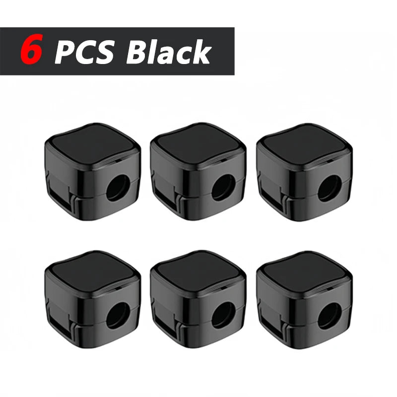 Strong Adhesive Cable Clips - Under Desk Cord Holder