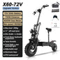 6000W Dual Motor Off-Road E-Scooter 30AH 85KM/H