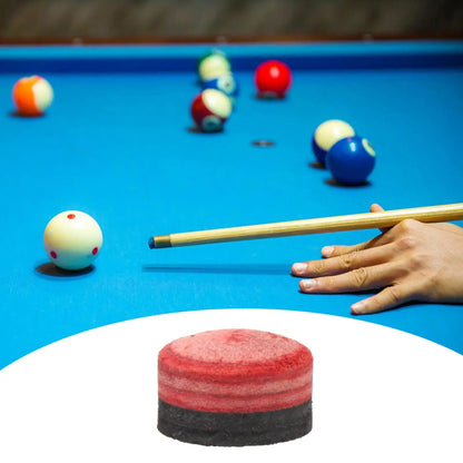 1 Stück Snooker-Queuespitze mit Kunstleder, feuchtigkeitsbeständige Box, zum Aufkleben, S-Rate, Indoor-Spiel, Snooker-Billard-Zubehör