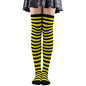 Long Socks Womens Over Above Knee Striped Thigh High Stockings Polka Dot Ladies Black White Pink Cosplay Lolita Harajuku Y2k