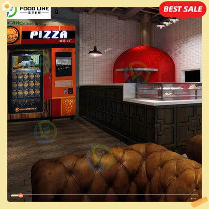 Pizza-Automat Großhandel Frische Fast-Food-Pizza-Verkaufsmaschine Automat Kaufen Individueller Pizza-Automat