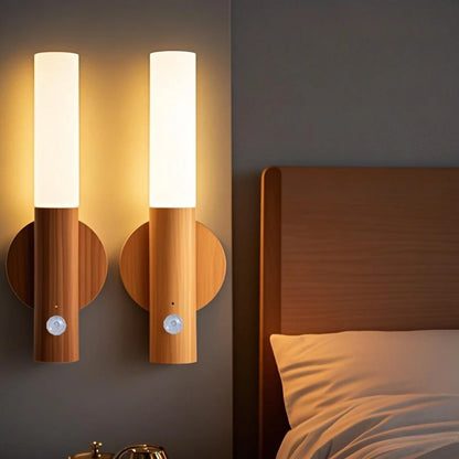 LED Nachtlicht USB-Ladefunktion Intelligente menschliche Induktion Für Nachttischschrank Haus Garderobe Beleuchtung Bewegungssensor Licht LED Lampe
