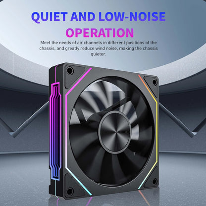 UPSIREN UF-2 PRISM 5 PRO 12CM ARGB PC Case Fan