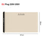 Electric Warming Tray Food Warmer Plate Foldable Portable Smart Food Fast Heating Mat Electric Warming Tray with 3 Tem Setting