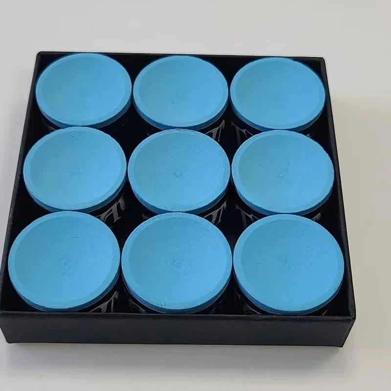 2025 hot-selling original Taum chalk V10 blue-green chalk high-quality snooker table accessories tips