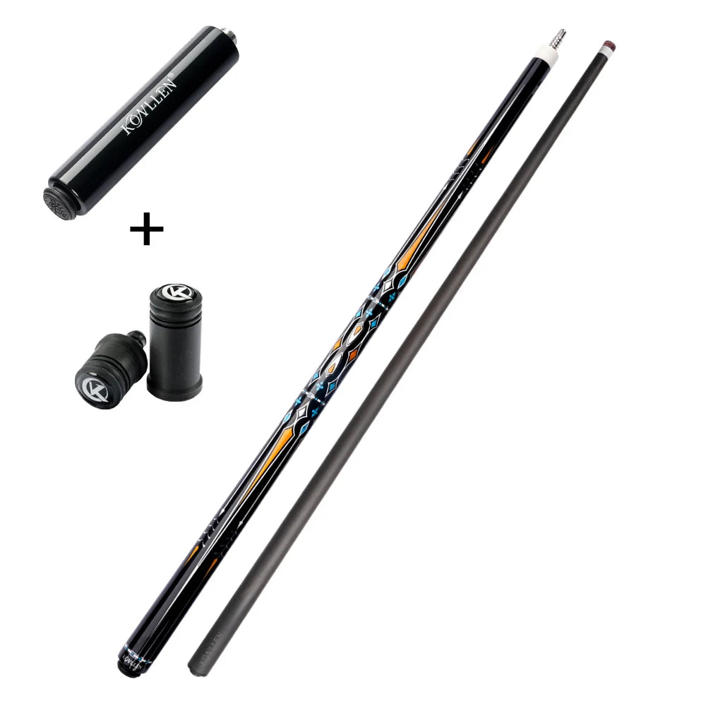 ZOKUE Carom Stick Professional Carom Billiard Cue Korean 3 Cushion Billiard Cue Carom Taper 12mm Tip 142 cm Libre Cue with Case