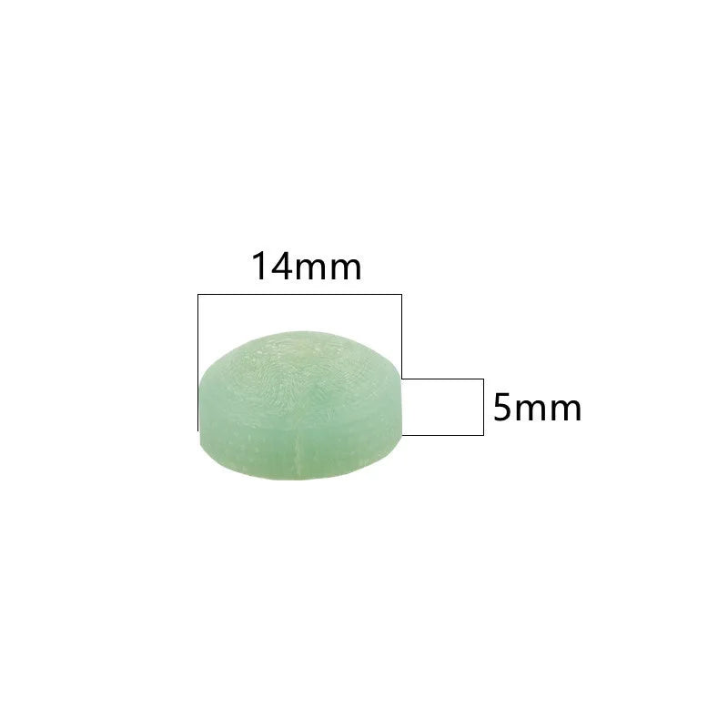 2 STÜCK 14mm Break Jump Queuespitzen Grüne Fiber-Spitzen für Poolbillard Queue Billard Zubehör
