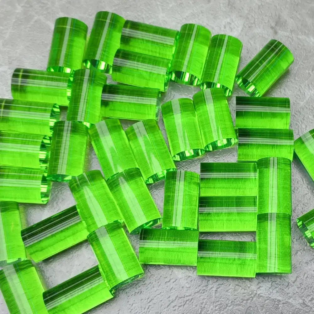 Kompakte Struktur Snooker Queue Zubehör Billard Queue Ferrule Ersatz Pool Queue Ferrule Ersatz Kit Transparent für Pool