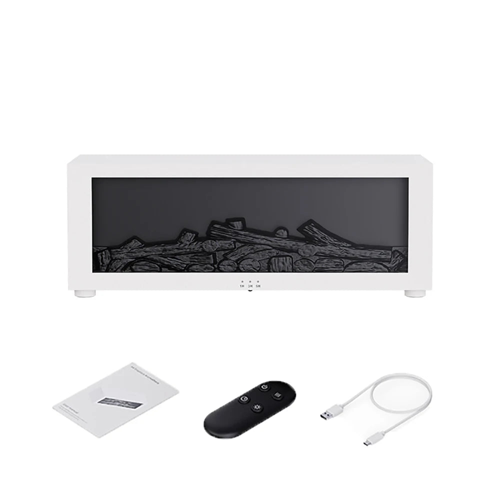 Luftbefeuchter, ätherische Öle, Luftbefeuchter für Zuhause, Aroma-Luftbefeuchter, Flammen-Aroma-Diffusor mit LED-Licht, Fernbedienung