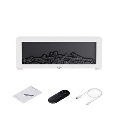 Luftbefeuchter, ätherische Öle, Luftbefeuchter für Zuhause, Aroma-Luftbefeuchter, Flammen-Aroma-Diffusor mit LED-Licht, Fernbedienung