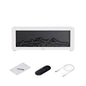 Luftbefeuchter, ätherische Öle, Luftbefeuchter für Zuhause, Aroma-Luftbefeuchter, Flammen-Aroma-Diffusor mit LED-Licht, Fernbedienung