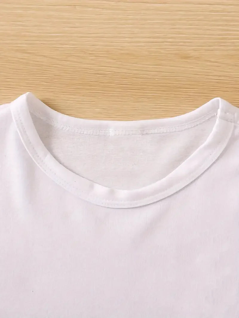 Fashion Women's Summer T-Shirt Alphabet Flower Perfume Shirt Fashion Printed Pattern T-Shirt Brand Short Sleeve Top