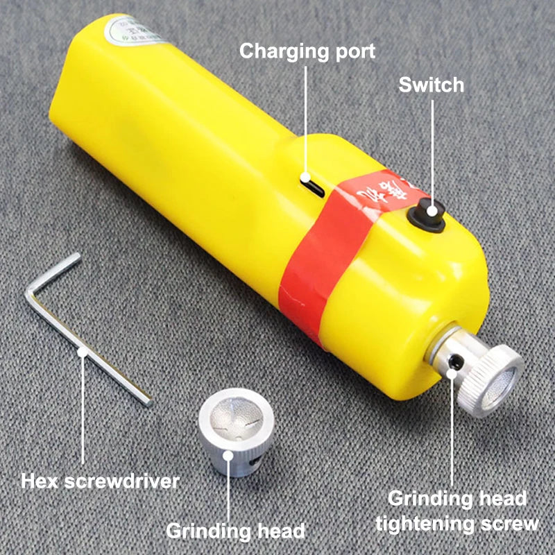 Electric Billiard Cue Tip Shaper Billiard Pool Tip Scuffer Shaper Portable Pool Cue Tip Adjuster And Repair Tool For Changing