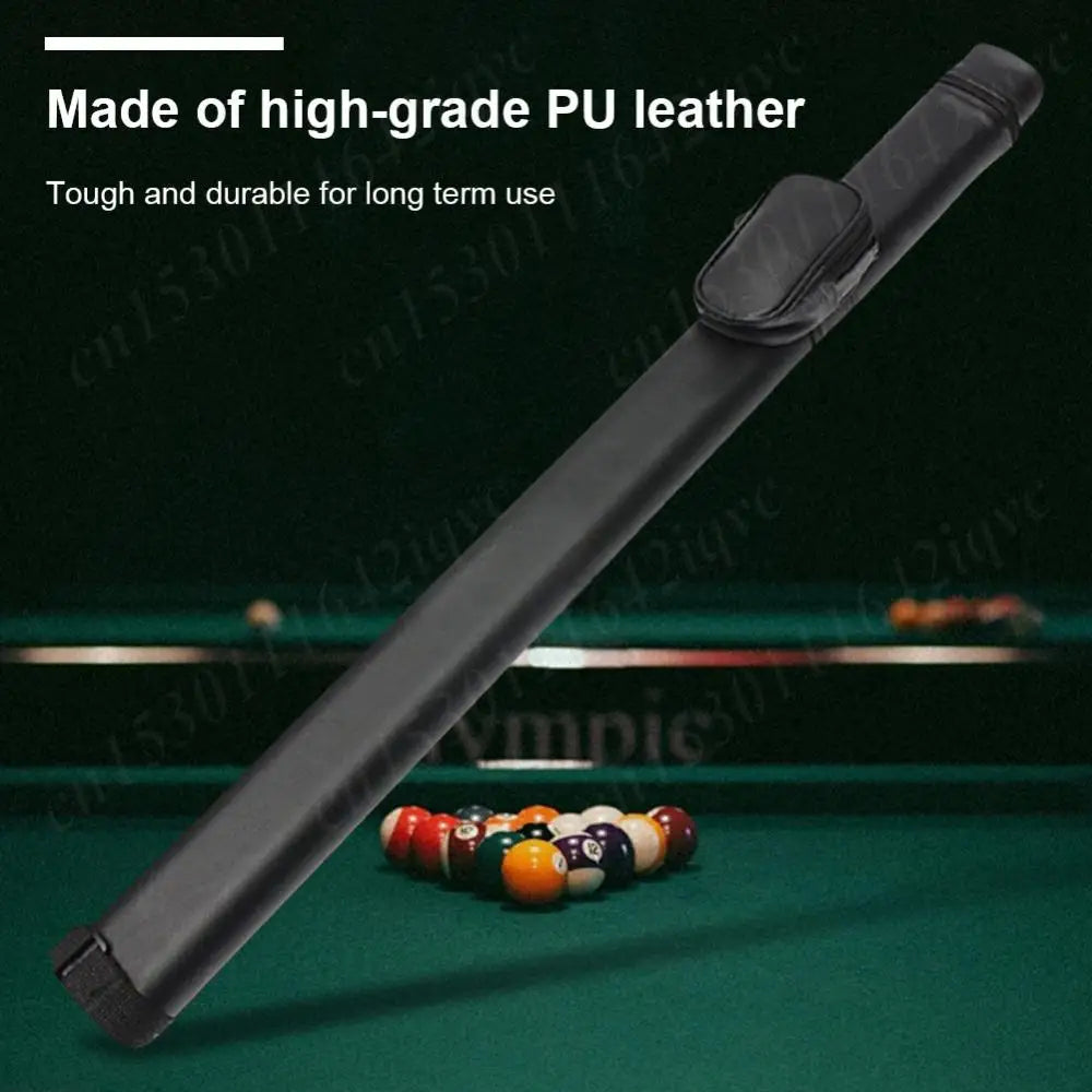 Pool Cue Leather Carry Bag – 1/2 Snooker Billiard