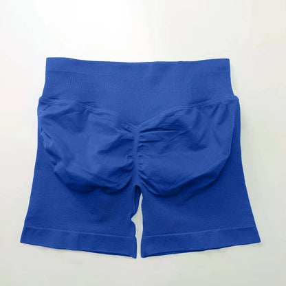 Women's 4.5" Biker Shorts | Scrunch Butt Seamless Yoga Gym Leggings