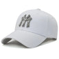 Rhinestone Baseball Cap | Women's Casual Sunshade Hat