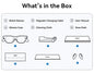 Rokid Glasses AI & AR Glasses with 89 Languages Live Translation Dual-eye Display 12MP Camera Ultra Light Smart Glasses