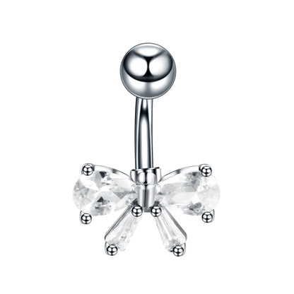 1Pc Surgical Steel Belly Button Ring Navel Nombril Piercing CZ Belly Ring Sexy Women Belly Piercing Body Jewelry Ombligo 14G