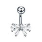 1Pc Surgical Steel Belly Button Ring Navel Nombril Piercing CZ Belly Ring Sexy Women Belly Piercing Body Jewelry Ombligo 14G