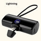 Liboer Schnelllade Powerbank LED-Anzeige Externe Mobile Batterie für iPhone Samsung Xiaomi OPPO Kompakte Powerbank
