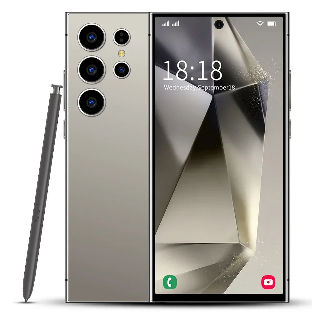 2025 HOT S26 Ultra 5G 22GB 2TB originales intelligentes 5G Dual-SIM Dual-Standby Android 14 System globale Version 8000mAh Akku