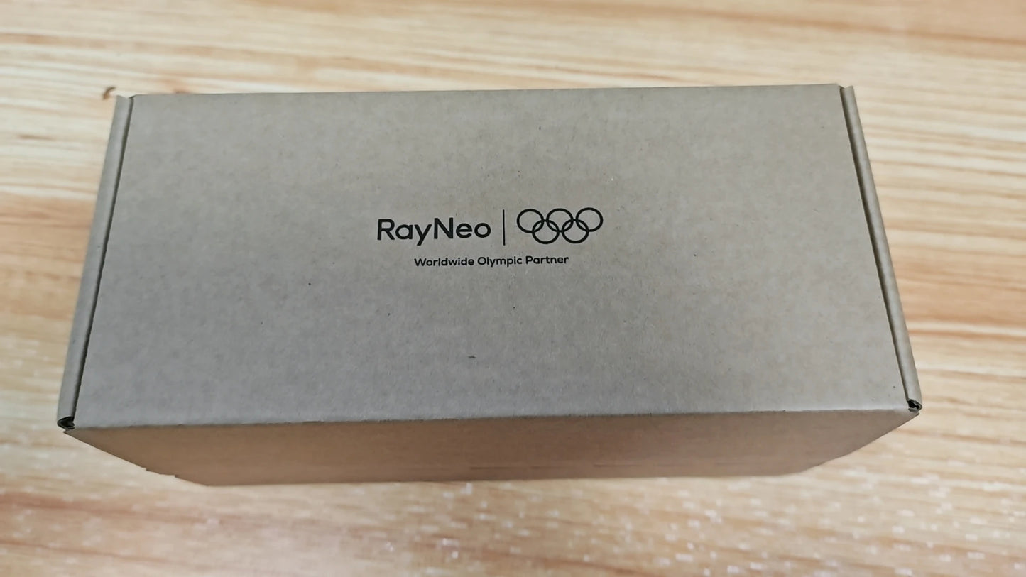 2025 new RayNeo Air 4 Pro - smart AR glasses Supports HDR10, HD giant screen viewing glasses, Micro-OLED dual-layer