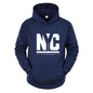 New Autumn And Winter Men's Casual Fashionable Comfortable Letter Printed Long Sleeved Hooded Versatile Sportswear Pullover