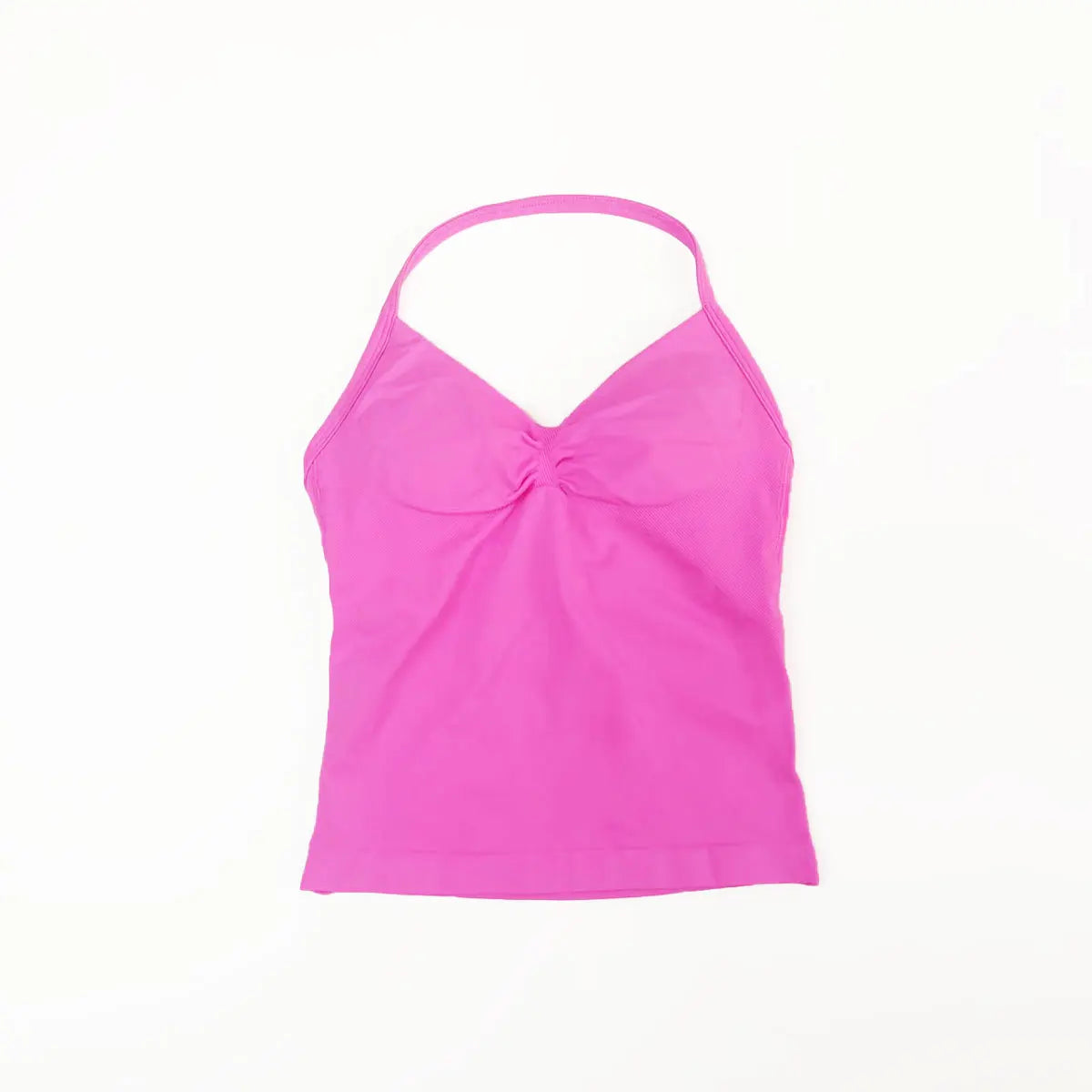NCLAGEN Impact Longline Trägertop Sport Yoga Weste Damen Fitness Tank Top Gym Schöner offener Rücken BH Laufen Workout Neckholder