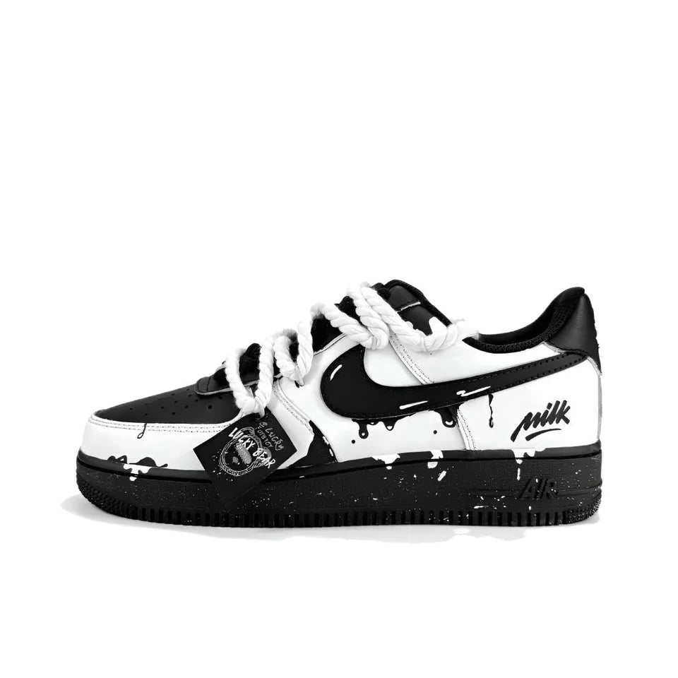 Custom Designer Low-Top Sneakers | Leather Casual Sneakers
