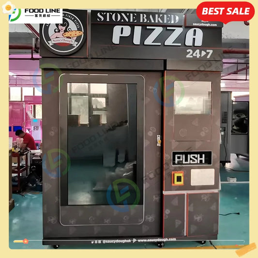 Custom Fresh Pizza Vending Machine – Fast Food Automat