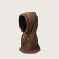 Women Knitted Balaclava Fashion Fake Collar Shawl Hooded Hat Thick Warm Beanines Winter Hat official website tool undefine