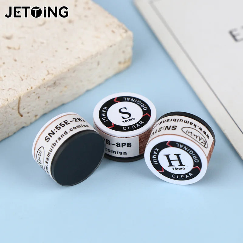 Billiard Pool Cue Tip 14mm SS/S/M/H Snooker Tip Billiard Pool Cue Tips Billiard Cue Stick Tips Snooker Billiard Accessories