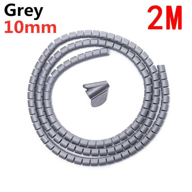 Flexible Spiral Cable Wire Protector 1M/2M - 10/16mm