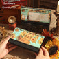 Vintage Coil Desk Calendar Tabletop Flip Memo card