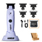 BRDCLIP X Serie Weiß FA1T 7700RPM Professioneller Elektrischer Haartrimmer Haarschneider Für Herren Carving DLC Klinge Friseurwerkzeug