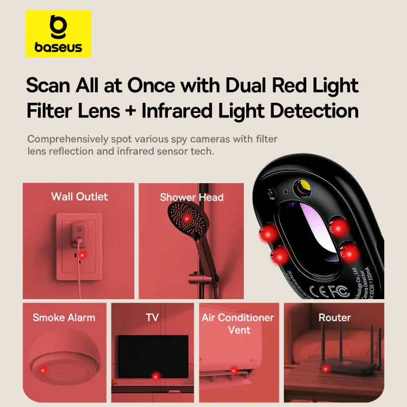 Hidden Camera Detector Anti Spy Security Gadget