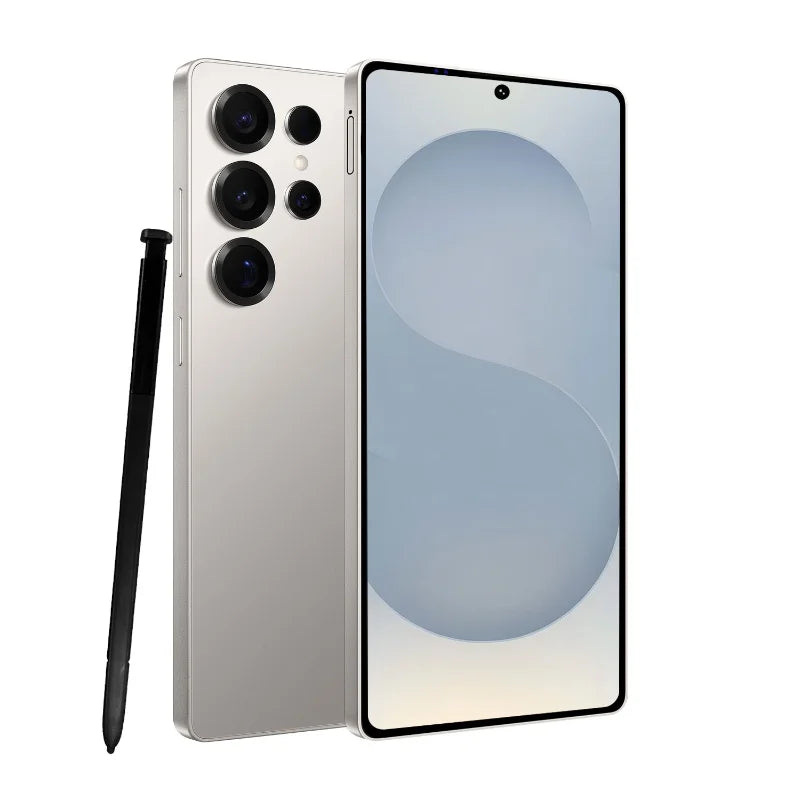 Global Vision S25 Ultra Smartphone 5G Android 12 8GB RAM 512GB ROM 6,8 Zoll Telefon 1920x1080HD 24+48MP 4 5G Netzwerk Mobiltelefone